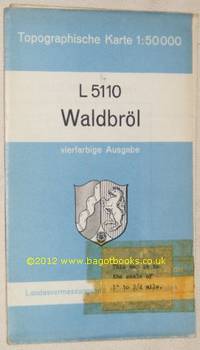 L5110 Waldbröl. Topographische Karte 1:50000