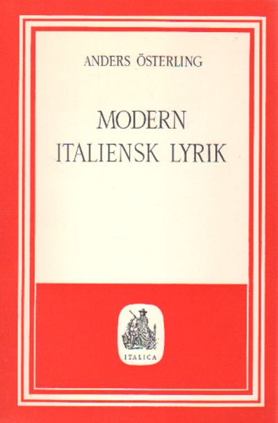 MODERN ITALIENSK LYRIK.