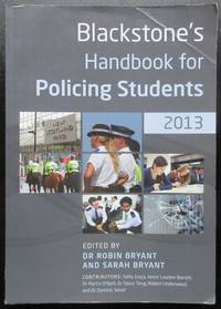 image of Blackstone's Handbook for Policing Students 2013