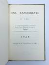 Nine Experiments