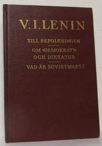 Till befolkningen. Om 