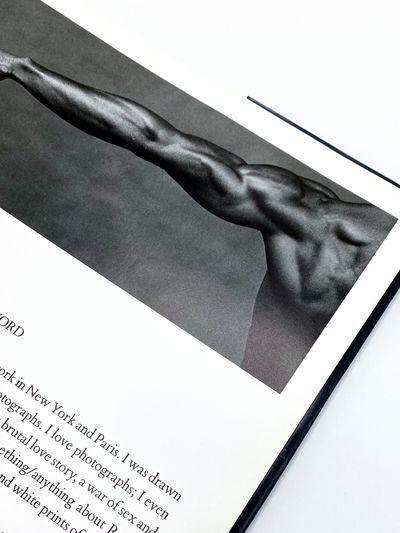 MAPPLETHORPE アートブック　初版 BLACK BOOK ** Signed By Robert Mapplethorpe ** First Edition