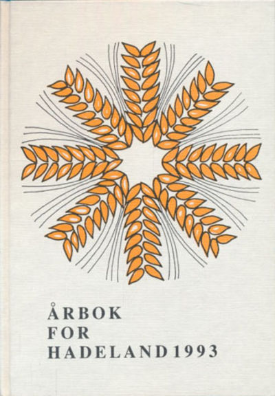 ÅRBOK FOR HADELAND.