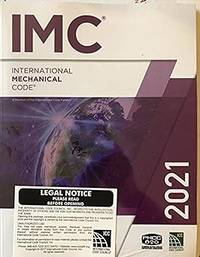 2021 International Mechanical Code (International Code Council Series) 1st Edition