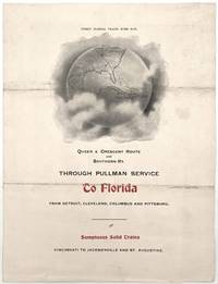 Finest Florida Trains Ever Run" -- Sleeper Train Advertising Circular