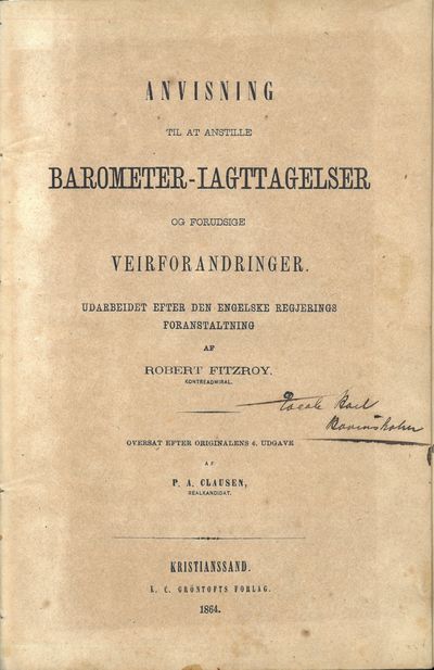 Anvisning til at anstille barometer-iagttagelser…