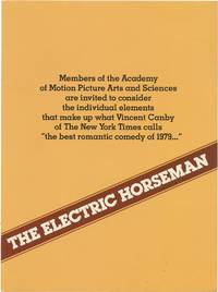 The Electric Horseman (Original For Your Consideration pamphlet for the 1979 film)