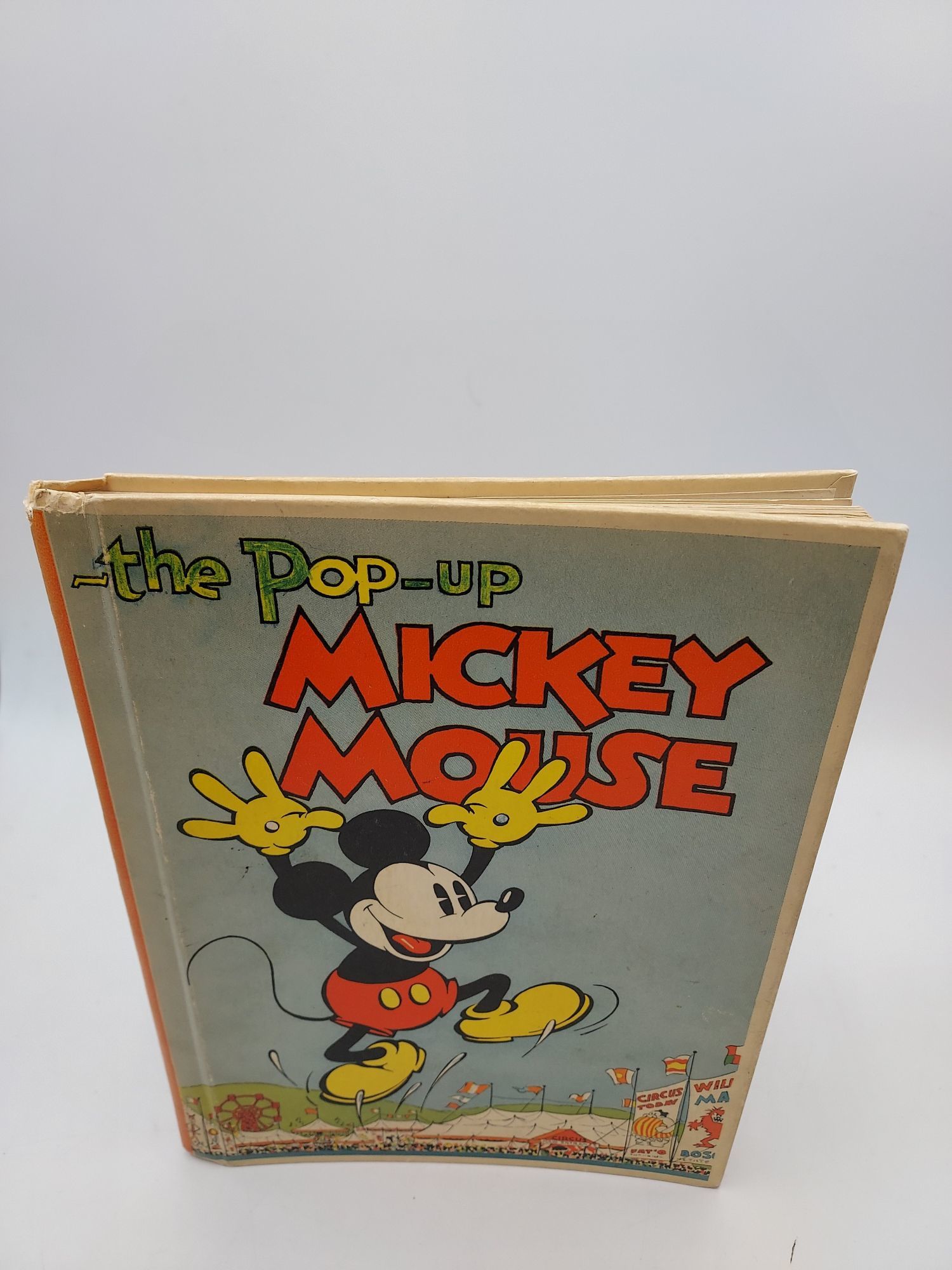 希少 MICKEY'S POP-UP BOOK OF MICKEY'S Pop-up Book of SHAPES, 1985, First Printing, Mickey