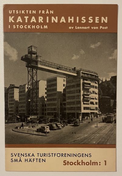 Utsikten från Katarinahissen i Stockholm.