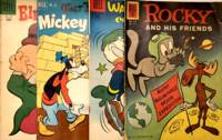 DELL COMICS SILVER AGE ROCKY & HIS FRIENDS & MORE No. 197, 371, 938, 1274 (lot 4)