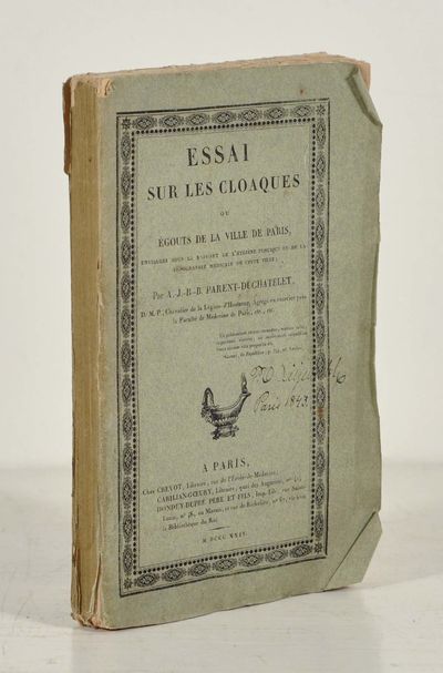 Essai sur les cloaques ou égouts de la ville de…