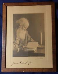 JOHN BURROUGHS' SIGNED PHOTOGRAPH