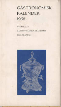GASTRONOMISK KALENDER 1968.