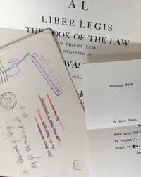 Aleister Crowley Signed Letter, With A Fine Example Of The Original Prospectus For