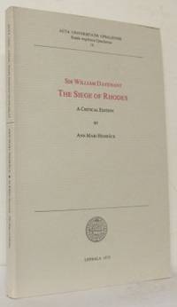 Sir William Davenant. The Siege of Rhodes. A…