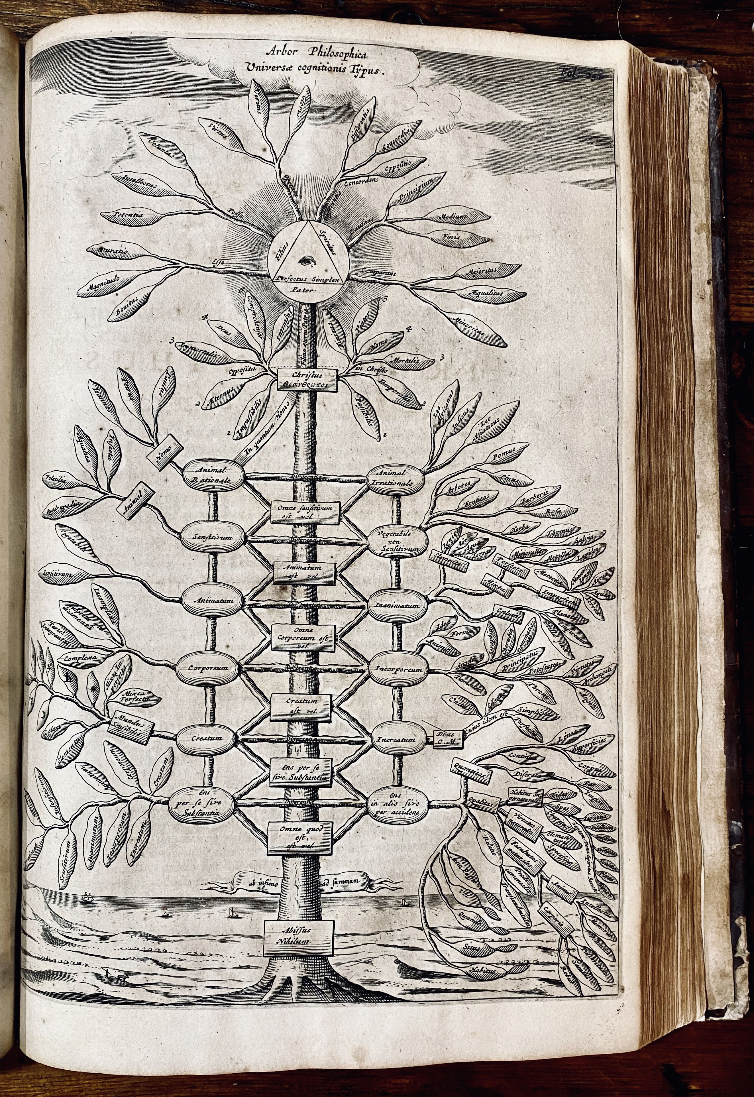 Ars Magna Sciendi In Xii Libros Digesta Qua Nova Universali Methodo Per Artificiosum Combinationum Contextum Hellip By Athansius Kircher 1602 1680 Kircher First Edition 1669 From James Gray Bookseller Sku 722