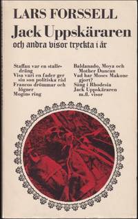 Jack Uppskäraren och andra visor tryckta i år