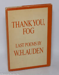 Thank You, Fog: last poems