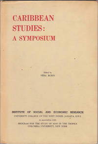 image of Caribbean Studies; A Symposium, Edited by Vera Rubin