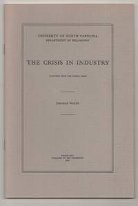 The Crisis in Industry