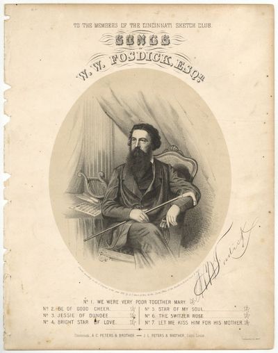 [Sheet music]: We Were Very Poor Together Mary