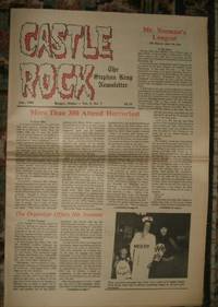 cover of Castle Rock Volume 5 No. 7 Stephen King Newsletter July 1989 Horrorfest Stanley