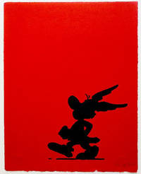 Asterix in Silhouette - Limited Edition Print (Signed) de Albert Uderzo