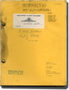 Because You're Mine [The Big Cast] (Original screenplay for the 1952 film, actor Robert Arthur's copy)