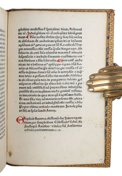 Confessionale ("Defecerunt"...) + Sermo de poenitentia.   - [ONE OF THE MOST INFLUENTIAL CONFESSION BOOKS OF THE CATHOLIC CHURCH] (photo 6)
