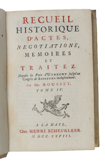 Recueil Historique d'Actes, Negociations, Mémoires, et Traitez. 21 vols + 2 supplement vols. (photo 27)