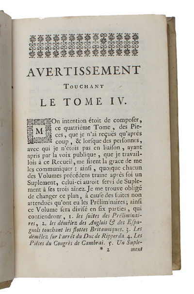 Recueil Historique d'Actes, Negociations, Mémoires, et Traitez. 21 vols + 2 supplement vols. (photo 29)