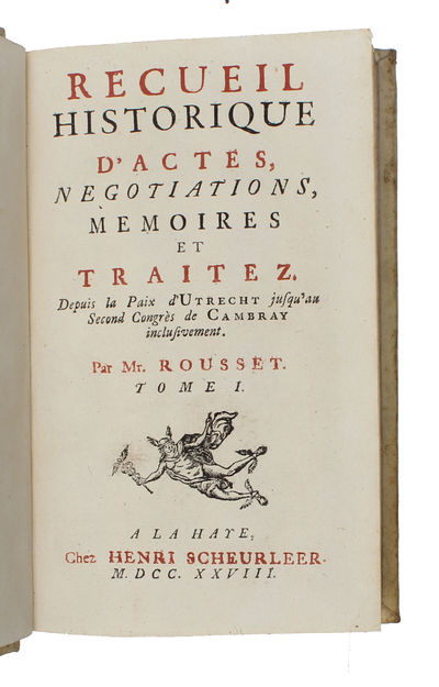 Recueil Historique d'Actes, Negociations, Mémoires, et Traitez. 21 vols + 2 supplement vols. (photo 4)