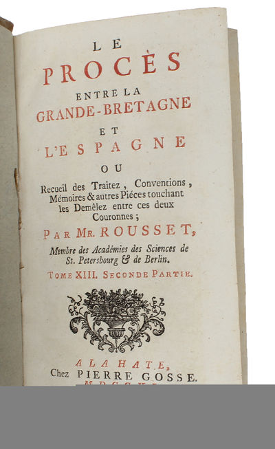Recueil Historique d'Actes, Negociations, Mémoires, et Traitez. 21 vols + 2 supplement vols. (photo 5)