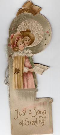 Die-cut Shape Book "Just a Song of Greeting" by Frank Ferndale