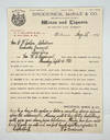 [BALTIMORE] [LIQUOR] [EPHEMERA] Wines and Liquors Correspondence