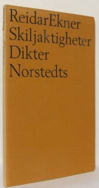 Skiljaktigheter. Dikter.