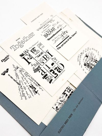 7 CONCRETE POEMS / CONCRETE POEMS / ELECTRIC GREEK POEMS