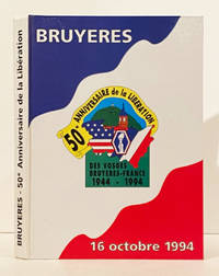 cover of 50e anniversaire de la liberation des Vosges Bruyeres-France: 1944-1994 (signed by ~ 50 of members of the Japanese American 442nd Regimental Combat Team)