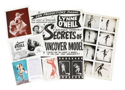 [Archive of Material Related to Lynne O’Neill, a Burlesque Entrepreneur and Entertainer]