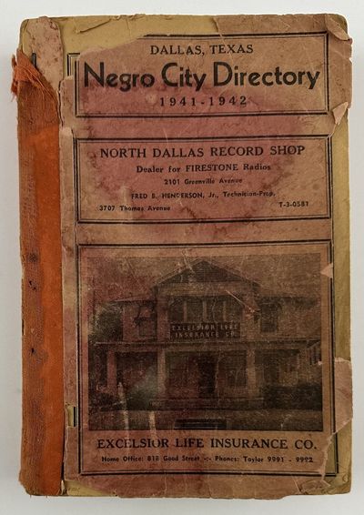Dallas, Texas Negro City Directory 1941-1942