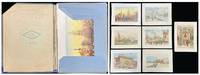 The World's Fair in Water Colors" -- Seven (7) Prints in Original Portfolio Commemorating the 1893 World's Columbian Exposition