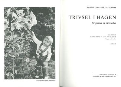 Trivsel i hagen for planter og mennesker.…