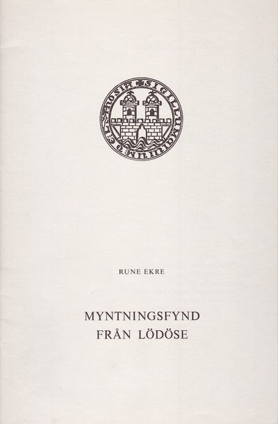 Myntningsfynd från Lödöse. Särtryck ur Nordisk…
