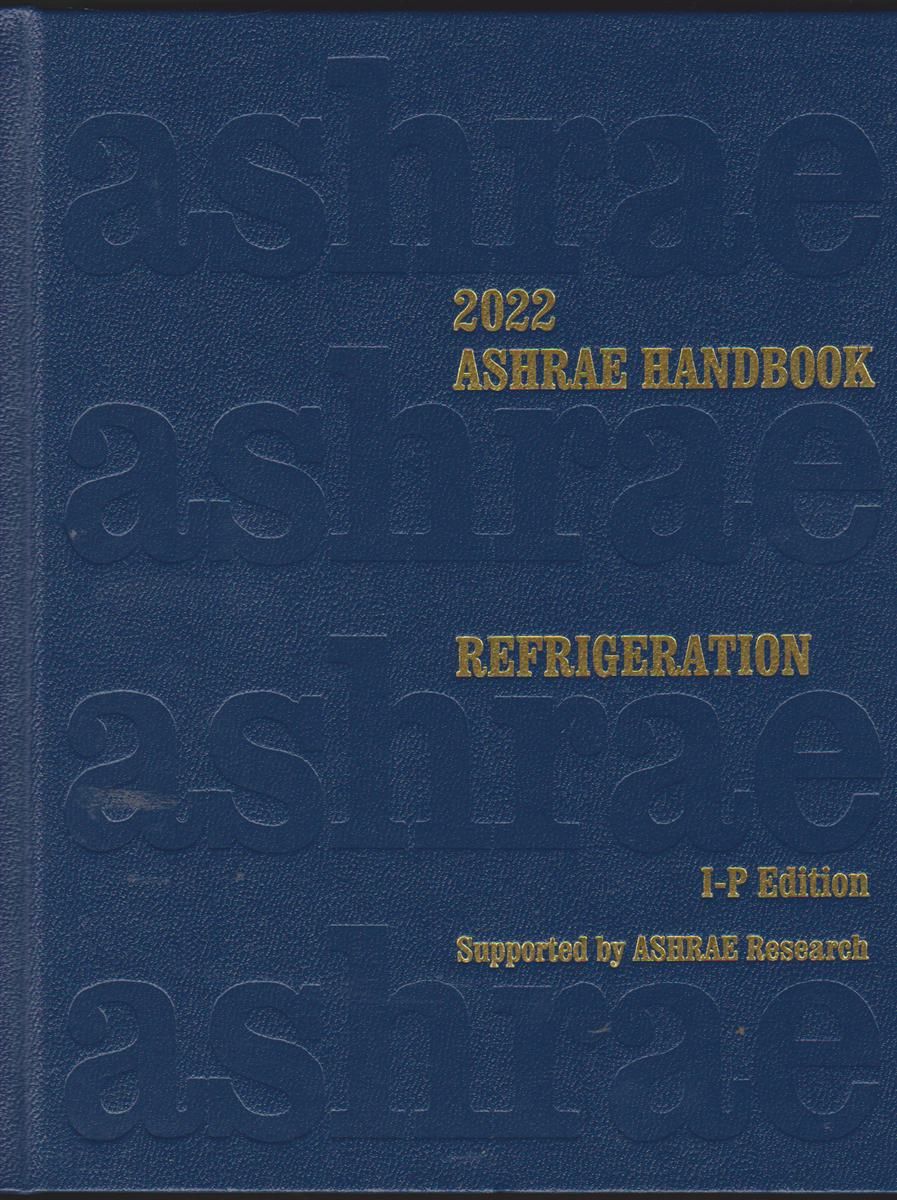 2022 ASHRAE HANDBOOKREFRIGERATION by Ashrae 2022