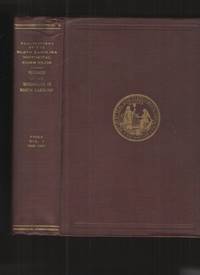 image of Records of the Moravians in North Carolina. Volume VII, 1809-1822