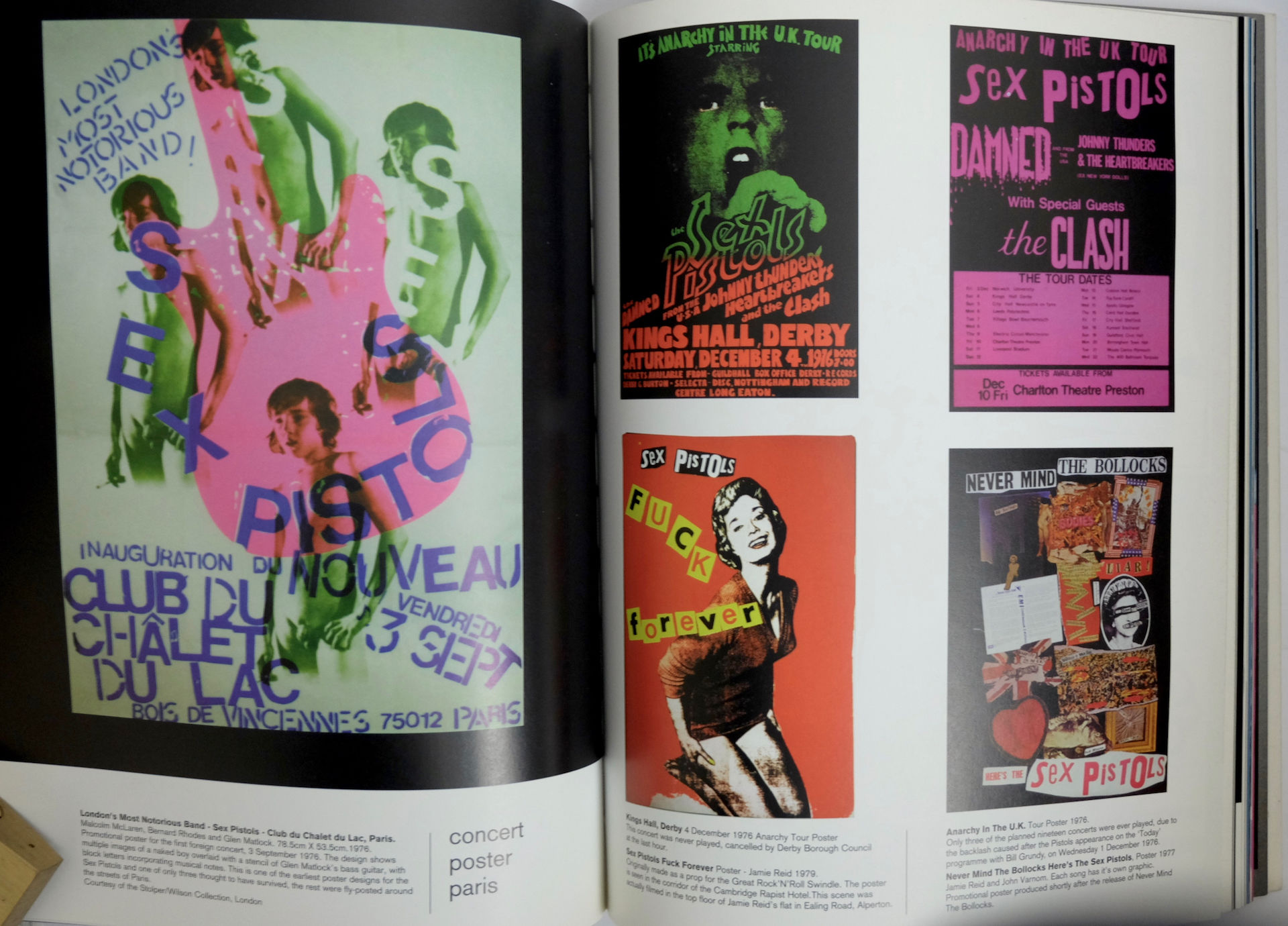 Satellite Sex Pistols - A Book of Memorabilia, Locations 