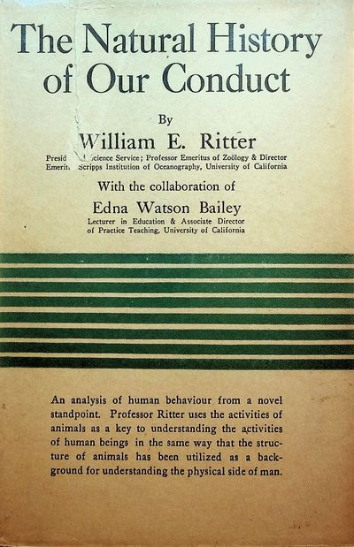 SIGNED. The Natural History of Our Conduct