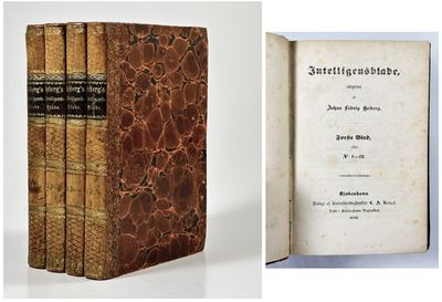 Intelligensblade, udgivne af Johan Ludvig Heiberg.