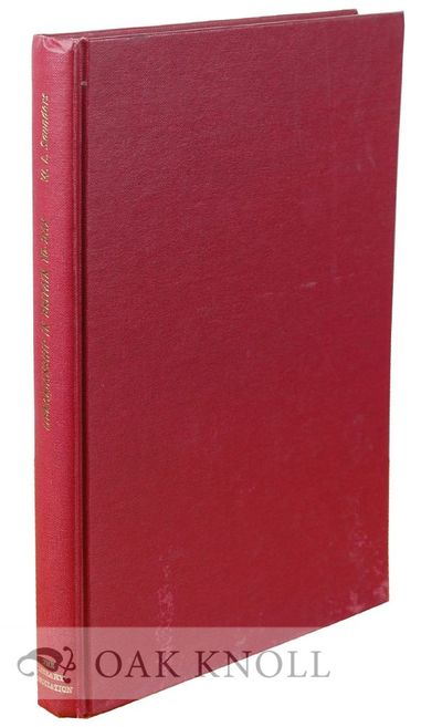 London: The Library Association, 1968. cloth. small 8vo. cloth. xviii, 174 pages. Lectures delivered...