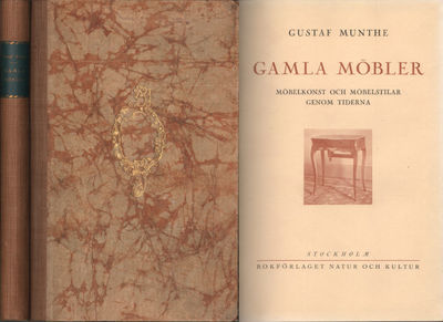 GAMLA MÖBLER. Möbelkonst och möbelstilar genom…